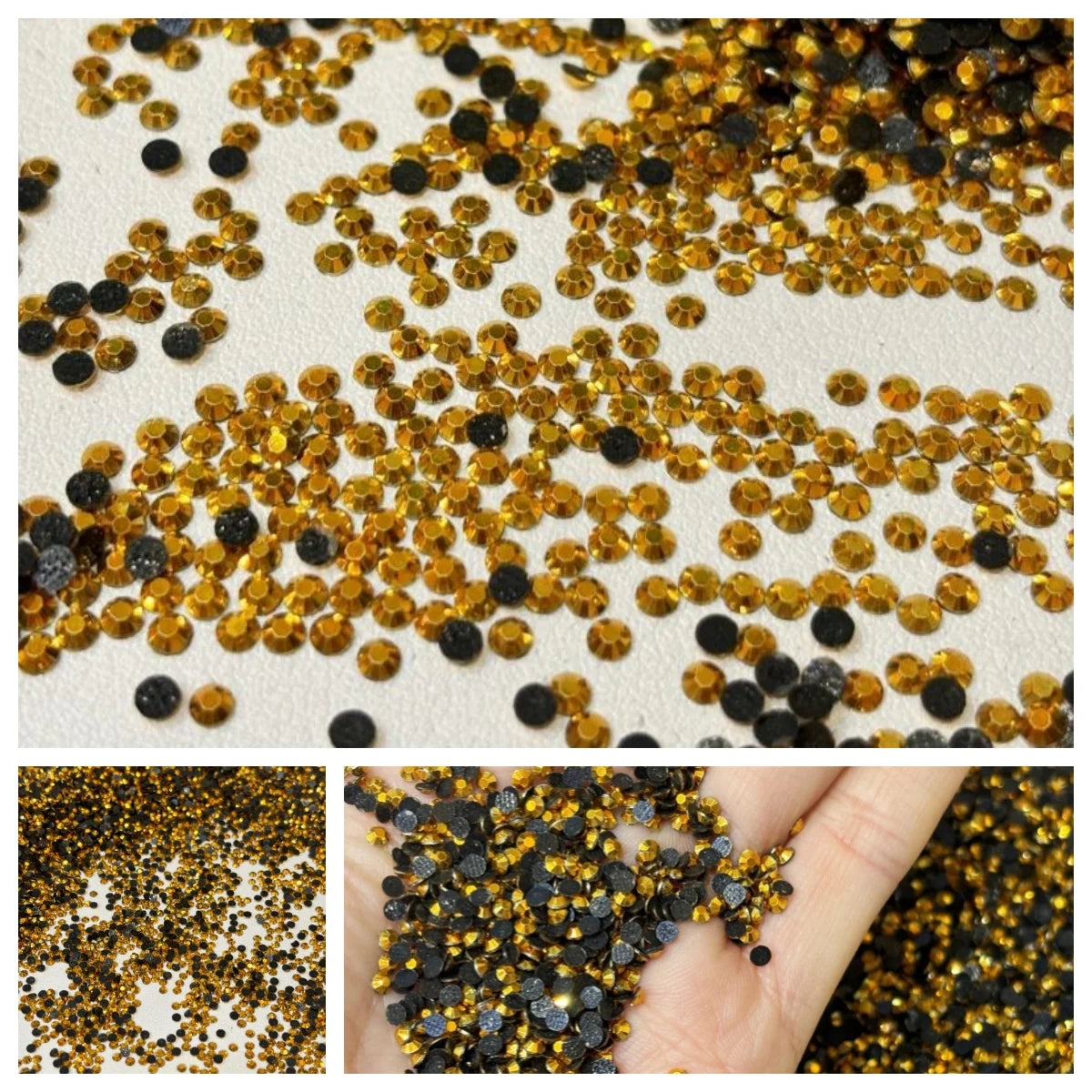SS8 S10 SS16 Flat Back Resin Rhinestone Wholesale Hot Fix Crystal DIY Decoration & Garments Materials Rhinestone