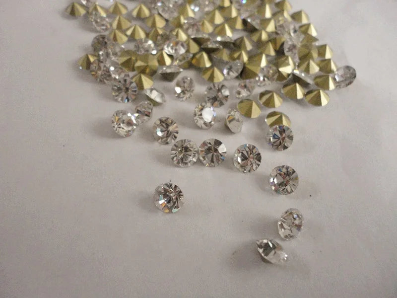 Wholesale Hot Fixed Bulk Rhinestones Multifunctional Pointed Base Rhinestone Decoration