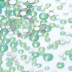 QIYI Wholesale Mixed Size Ss3-ss20 Crystal Rhinestones  Non- Hotfix Round Loose RhinestonesBulk for Decorative Nail Art Crafts