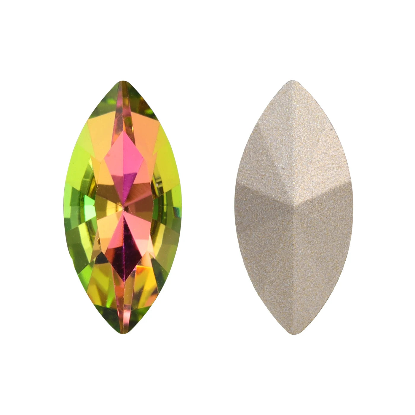 Wholesale Effect Color Fashion Design Minimalist Versatile Popular Decoration Eco-friendly Materials K9 Glass Point Back Stone