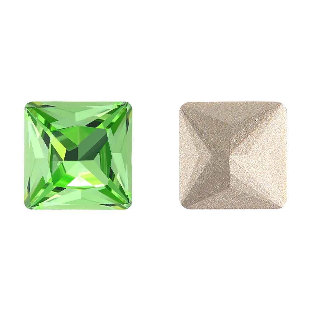 New Arrival Qiyi Brand High Quality Grade AAAAAA K9 Glass Point Back Rhinestone 12 Facets Eco-friendly Materials Factory