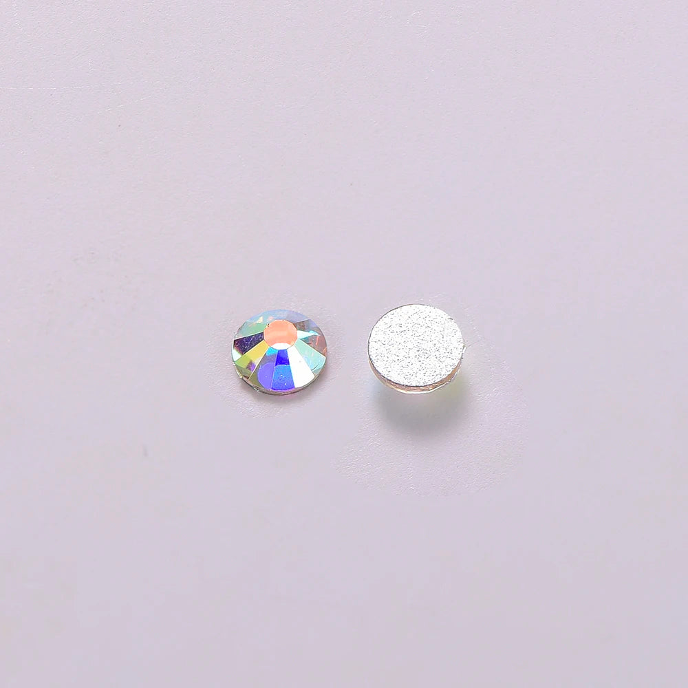 QIYI Factory Wholesale SS60 Flatback Rhinestones Bulk Non Hotfix Crystal Glass Rhinestone for Garment Nail Art