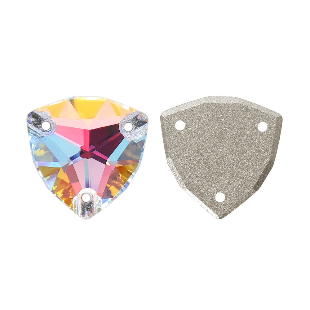 60+ Colors Trillion K9 T Sew-On Crystal Stone Premium Cristal 3272 Rhinestone for Clothes Bags Shoes