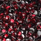 Ready Stock 10 Kinds Red Colors S6-SS30 Bulk Regular Cut 12 Facets 4A+ Rhinestones Crystal Angola 2024 New Design Glass Clothing