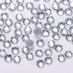 Strass Sewing Fabric Crystal Garment Hotfix Diamond Rhinestone Small Clear Flatback Wholesale 70 Colors AB 8 Big and 8 Glass