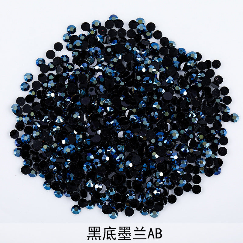 Resin Rhinestones Flatback Round Aurora Jelly AB Rhinestones | Nail Art, Violent Bear DIY, Toy & Phone Case Ornament Accessories