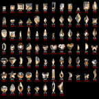 Cross-Border Supply Gold Champagne Flatback Shaped Nail Art Rhinestones Super Sparkle Gel Polish Adhesive Stones Non-Fading Base Color