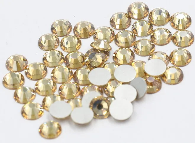 Multi colors SS3-SS30 Non Hot Fix Rhinestones flat back crystal strass glitter stone for DIY manicure 3D nail art fabric garment