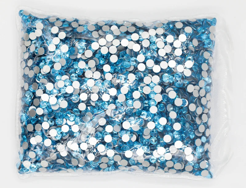 Big Bulk Package SS3-SS30 Flatback Non Hotfix Crystal Nail Art Rhinestone Decoretion Glitter Flatback Crystal AB