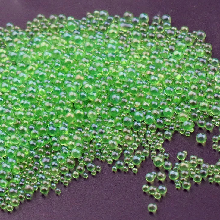 10g/Bag Caviar 0.6-3mm Mix Glass Tiny Rhinestones For Manicure Balls Micro Beads For Nail Decorations DIY Charms Nail Art