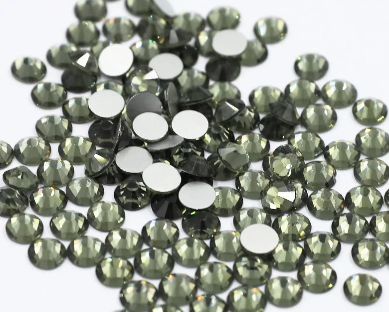 Multi colors SS3-SS30 Non Hot Fix Rhinestones flat back crystal strass glitter stone for DIY manicure 3D nail art fabric garment