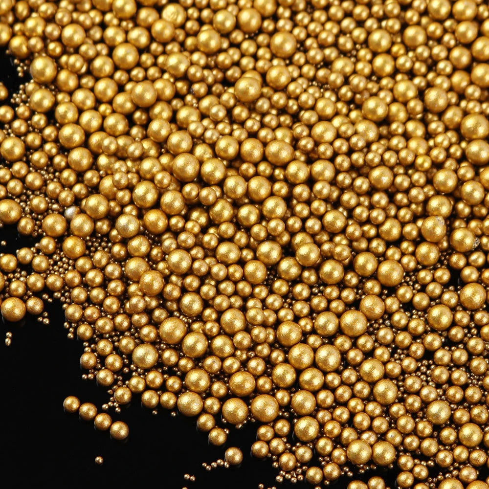 10g/bag Mini Bubble Ball Beads 0.6-3mm Mixed Tiny Beads For Glass Globe Silicone Mold Filler Charms DIY Nail Art Decor