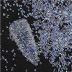 Shiny Crystal Glass Drill Round AB Diamond Nail Art Decoration DIY Accessories