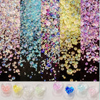 10g/Bag Caviar 0.6-3mm Mix Glass Tiny Rhinestones For Manicure Balls Micro Beads For Nail Decorations DIY Charms Nail Art