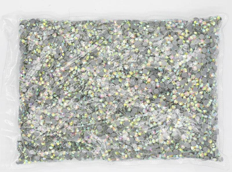 SS6-SS30 Bulk Bag 42 Colors Wholesale Top Quality Better DMC Hotfix Rhinestones Crystal Hot Fix Rhinestone Garment