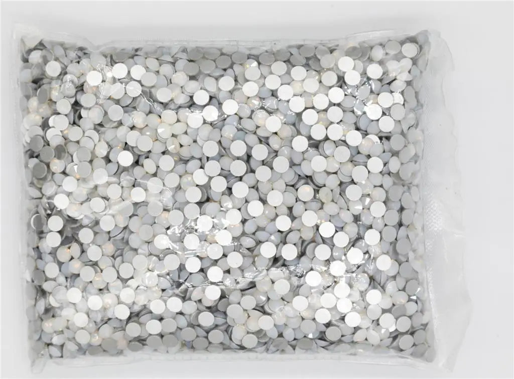 100Gross Big  Package White/Pink/Green/Blue/Opal Flatback Crystal AB Non hotfix Rhinestones AB Strass for Nail Art Decorations