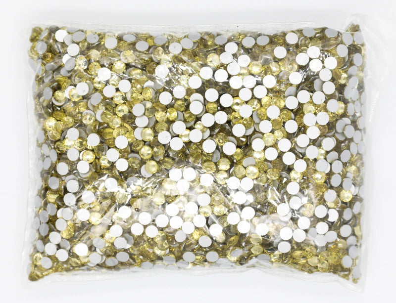 100Gross Big  Package White/Pink/Green/Blue/Opal Flatback Crystal AB Non hotfix Rhinestones AB Strass for Nail Art Decorations