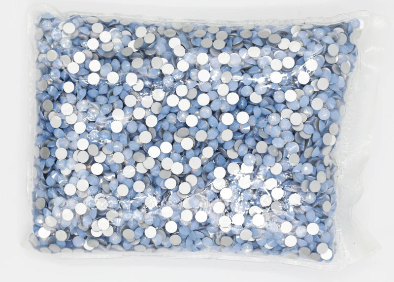 100Gross Big  Package White/Pink/Green/Blue/Opal Flatback Crystal AB Non hotfix Rhinestones AB Strass for Nail Art Decorations